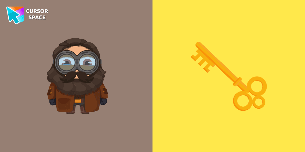 Minion Rubeus Hagrid Character cursor cursor pack